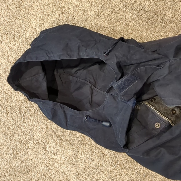 Nautica reversible rain coat / polar fleece - Picture 10 of 11